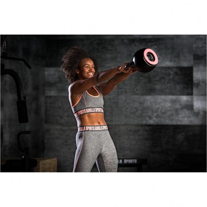 Kettlebell verstellbar 8 kg - 16 kg oder 16 kg bis 24kg - Gorilla Sports Schweiz