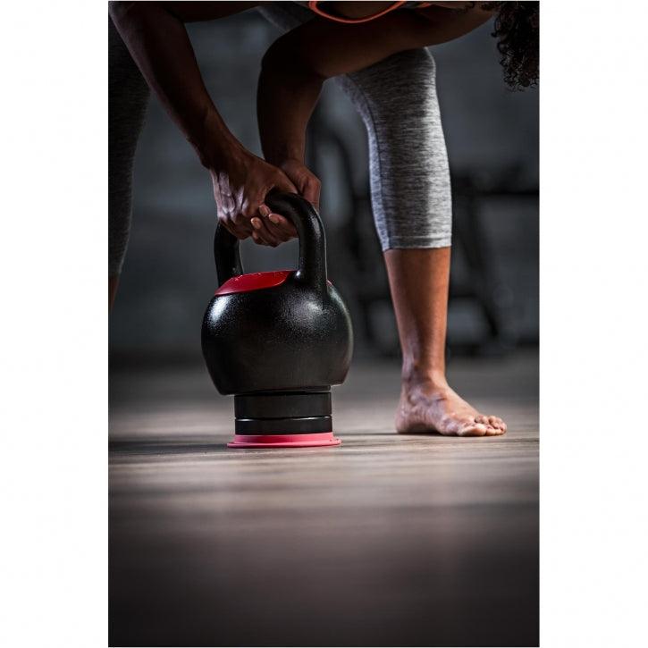 Kettlebell verstellbar 8 kg - 16 kg oder 16 kg bis 24kg - Gorilla Sports Schweiz