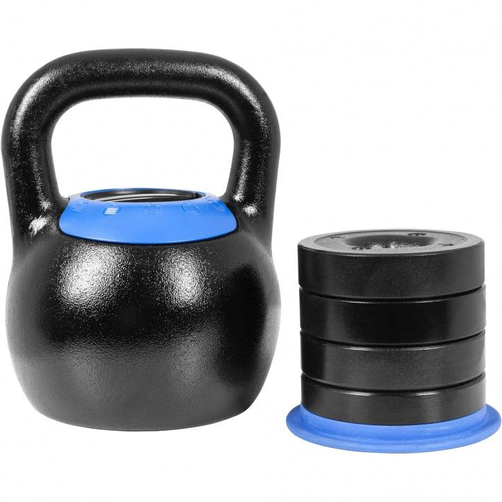 Kettlebell verstellbar 8 kg - 16 kg oder 16 kg bis 24kg - Gorilla Sports Schweiz