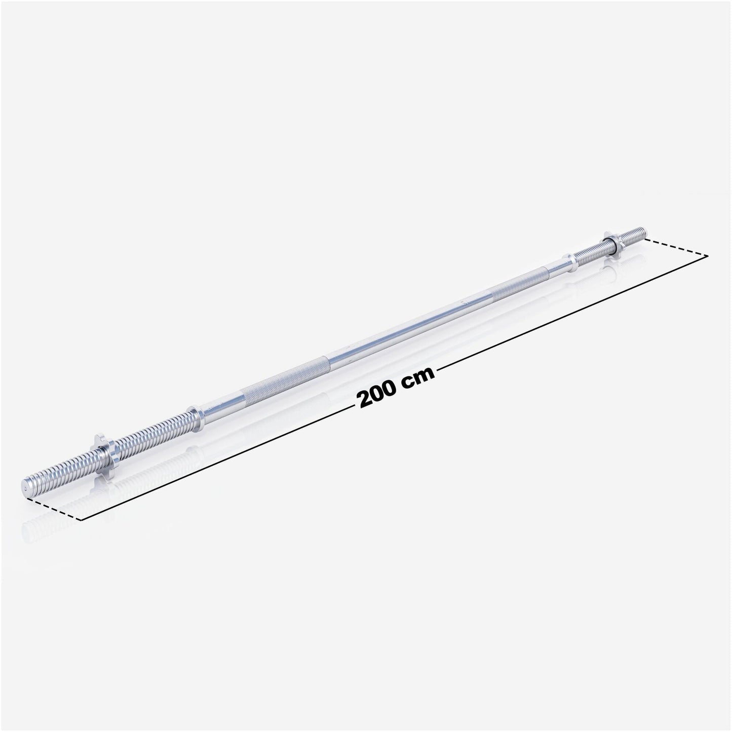 Langhantelstange mit Sternverschluss 200 cm - Gorilla Sports Schweiz