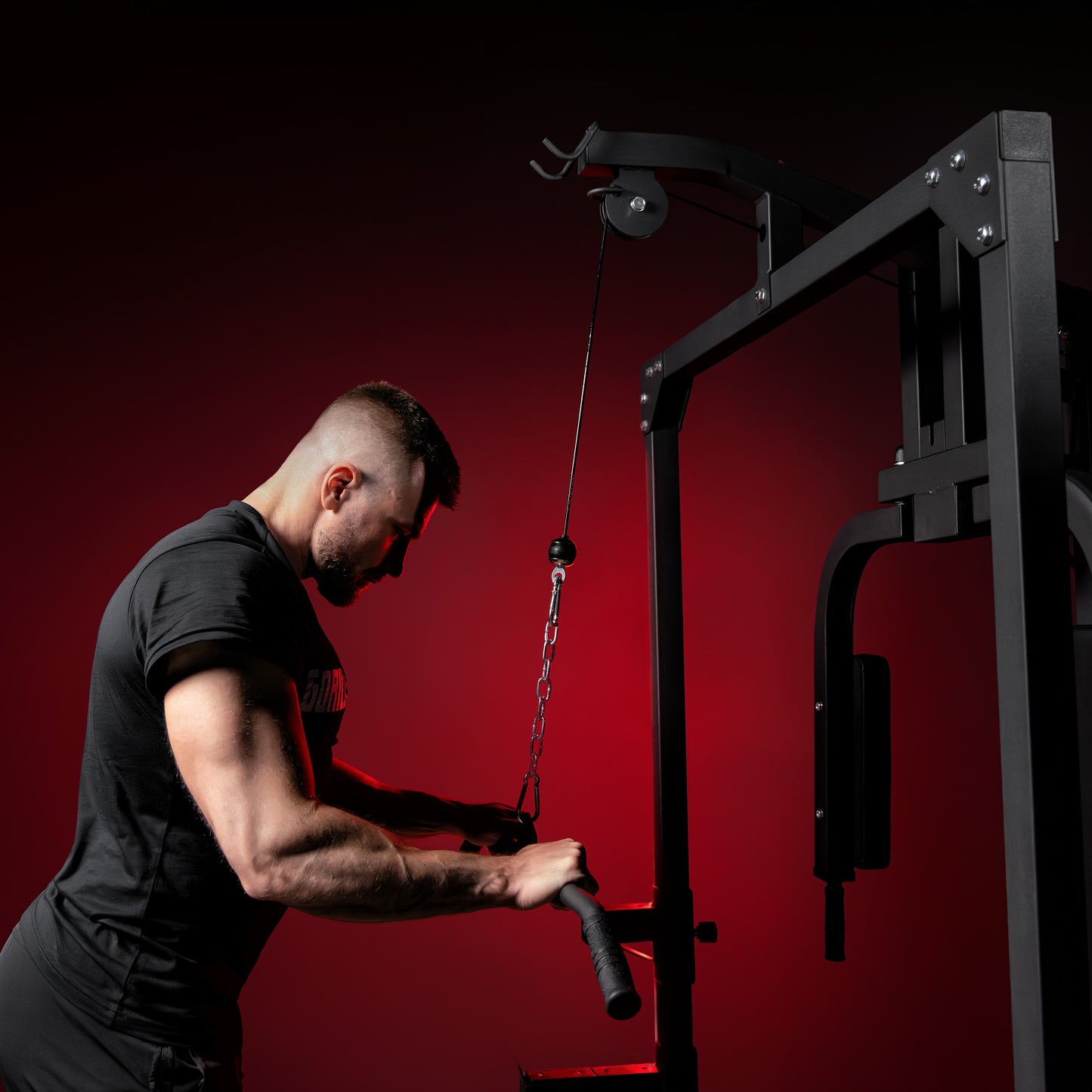Home Gym mit verstellbarer Hantelbank