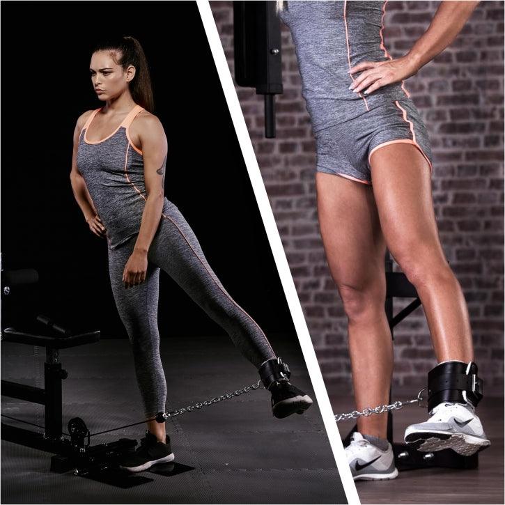 Ankle Strap Fussschlaufe Leder - Gorilla Sports Schweiz