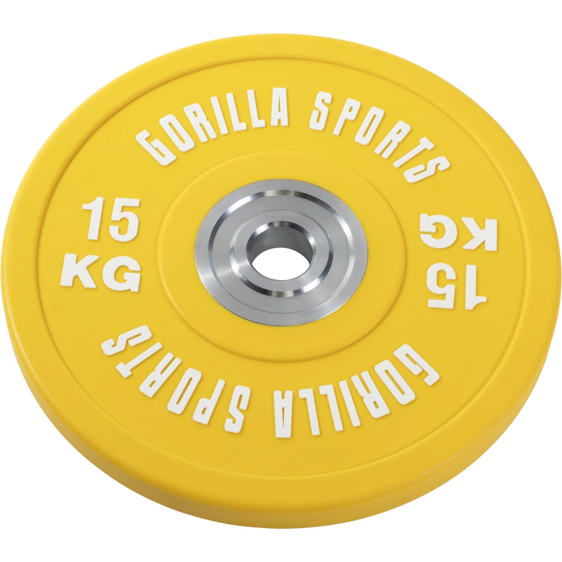 Squat Rack inkl. Olympia Bumper Plates Profi Langhantelset 140 kg - Gorilla Sports Schweiz