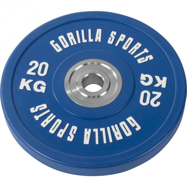 Bumper Plates Profi 50/51 mm 5-25 KG - Gorilla Sports Schweiz
