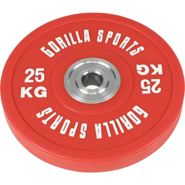 Bumper Plates Profi 50/51 mm 5-25 KG - Gorilla Sports Schweiz