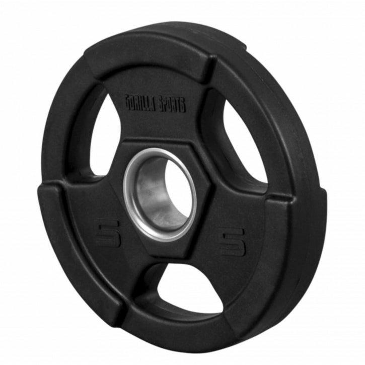 Hantelscheibe Profi 50/51mm Olympia Kunststoff Gripper 1.25-25 KG - Gorilla Sports Schweiz