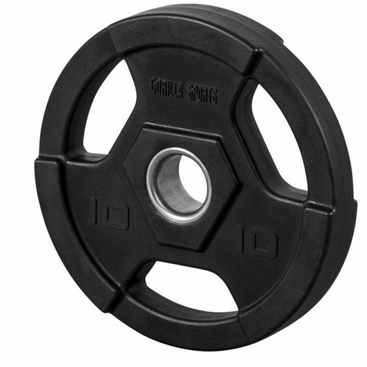 Hantelscheibe Profi 50/51mm Olympia Kunststoff Gripper 1.25-25 KG - Gorilla Sports Schweiz