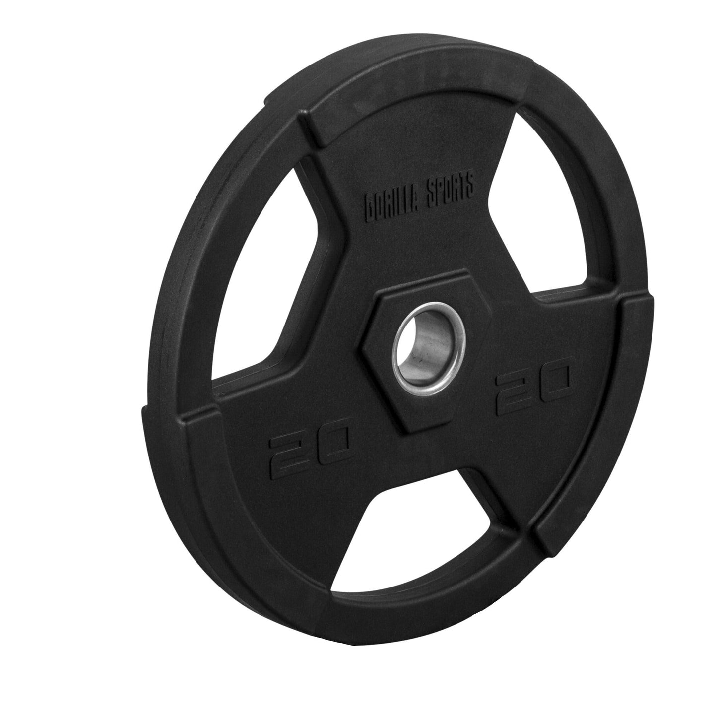 Olympia Langhantel Set Kunststoff Gripper 130 kg - Gorilla Sports Schweiz