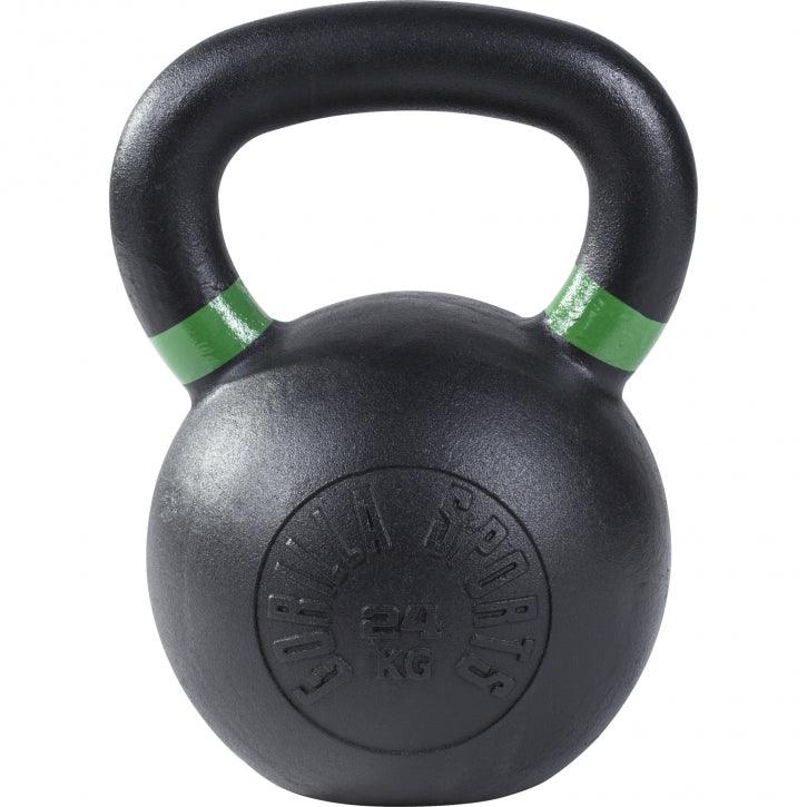 Kettlebell Olympia Schwarz 4-32 KG - Gorilla Sports Schweiz