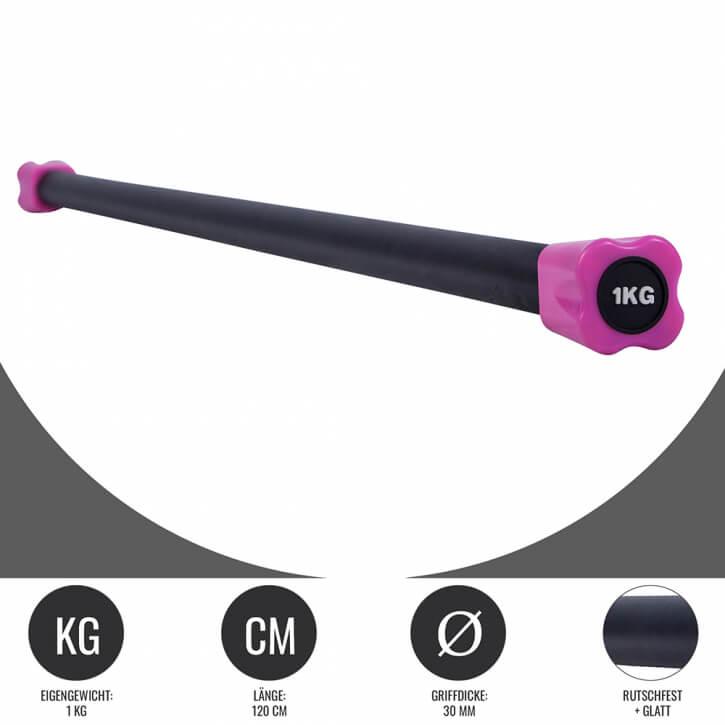 Gewichtsstange Aerobic 1 - 10 KG - Gorilla Sports Schweiz