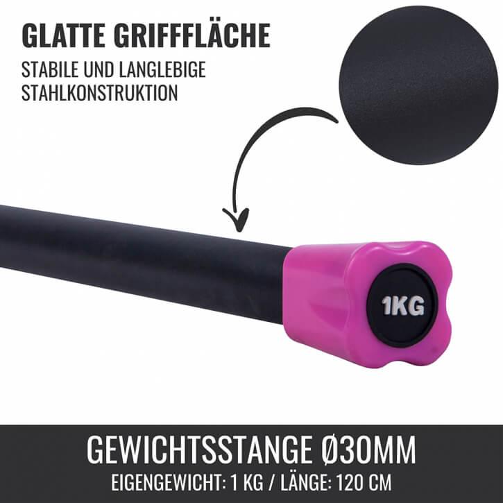Gewichtsstange Aerobic 1 - 10 KG - Gorilla Sports Schweiz