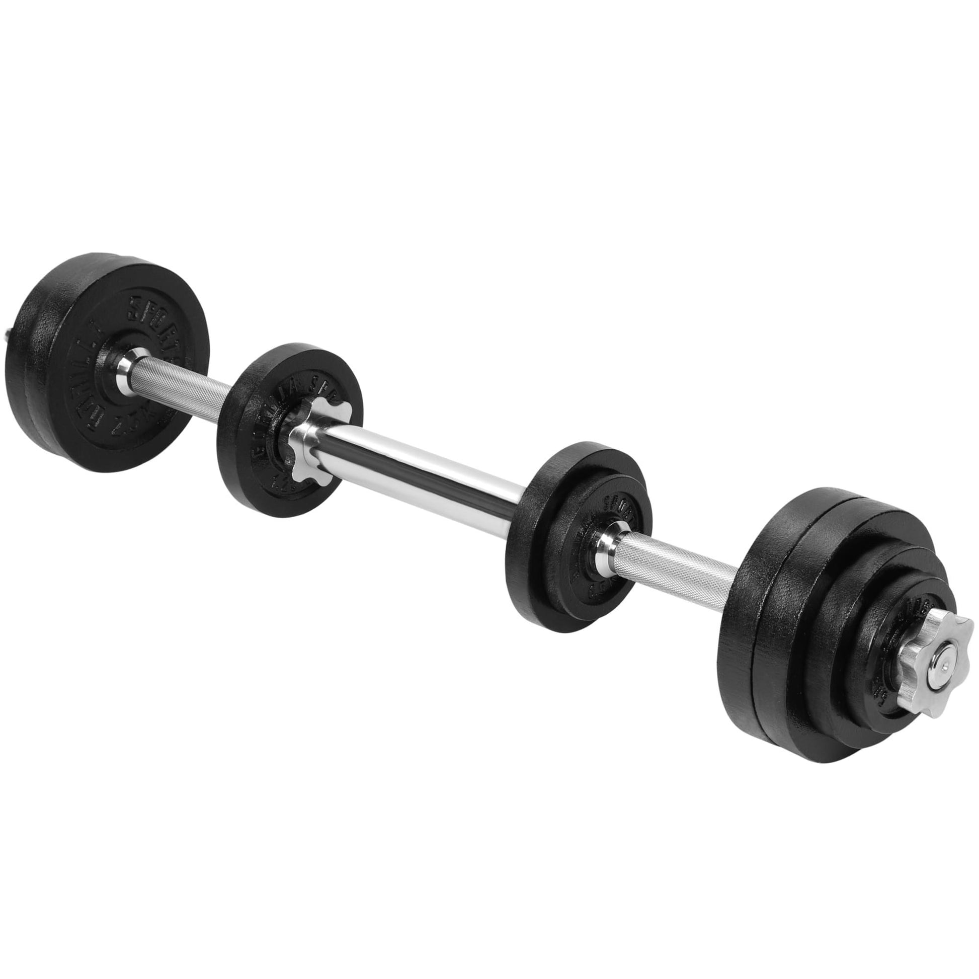 Hantelset Gusseisen Verstellbar 2 in 1 - Gorilla Sports Schweiz