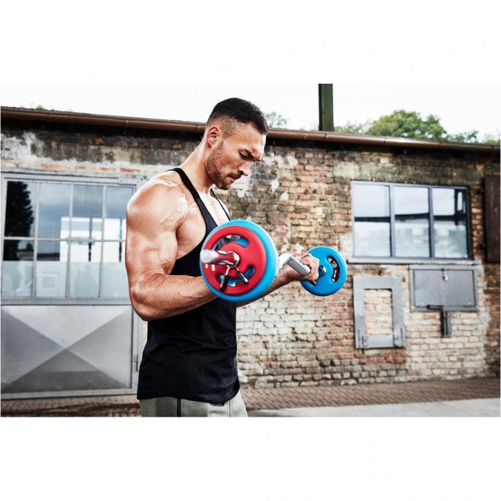Hantelscheiben Set Neopren 1 - 5 KG - Gorilla Sports Schweiz