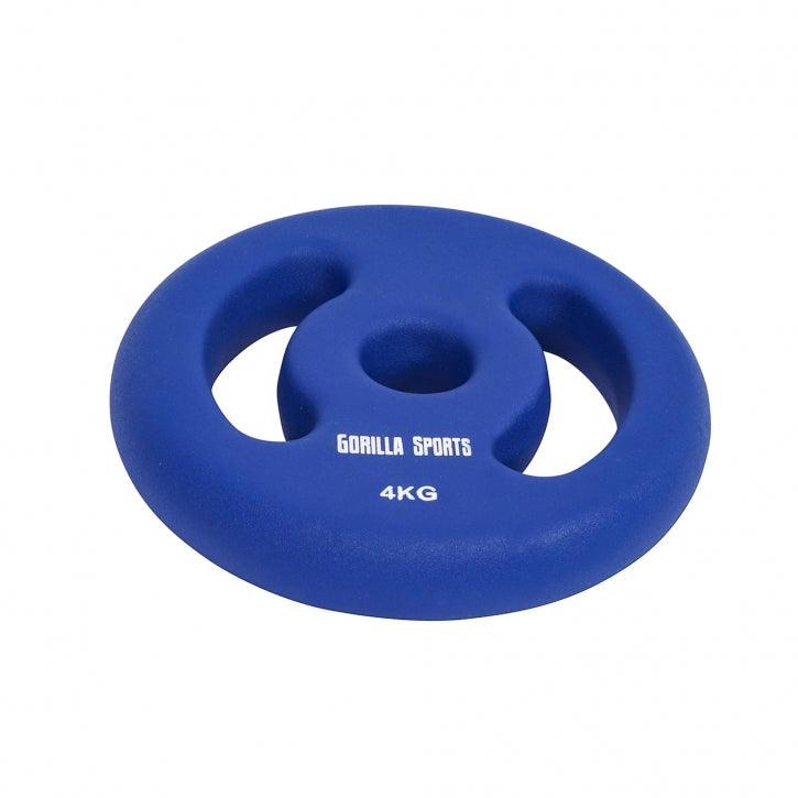 Hantelscheiben Set Neopren 1 - 5 KG - Gorilla Sports Schweiz