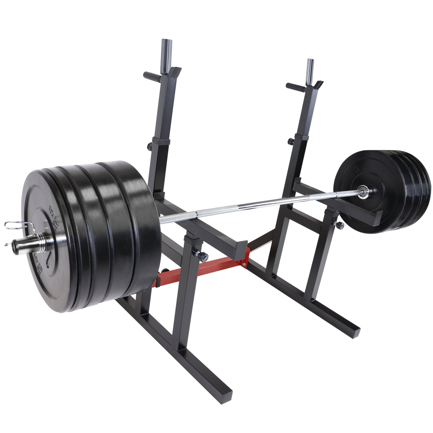 Multi Squat Rack inkl. 170 kg Olympia Bumper Plate Langhantelset - Gorilla Sports Schweiz