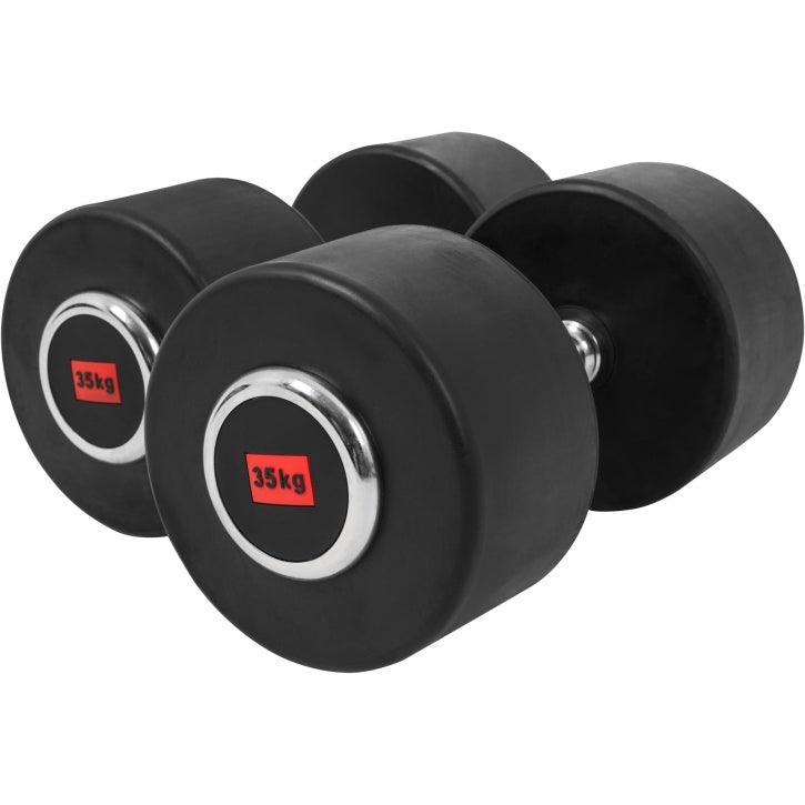 Kurzhantel Profi Gummi 2.5-50 KG - Gorilla Sports Schweiz