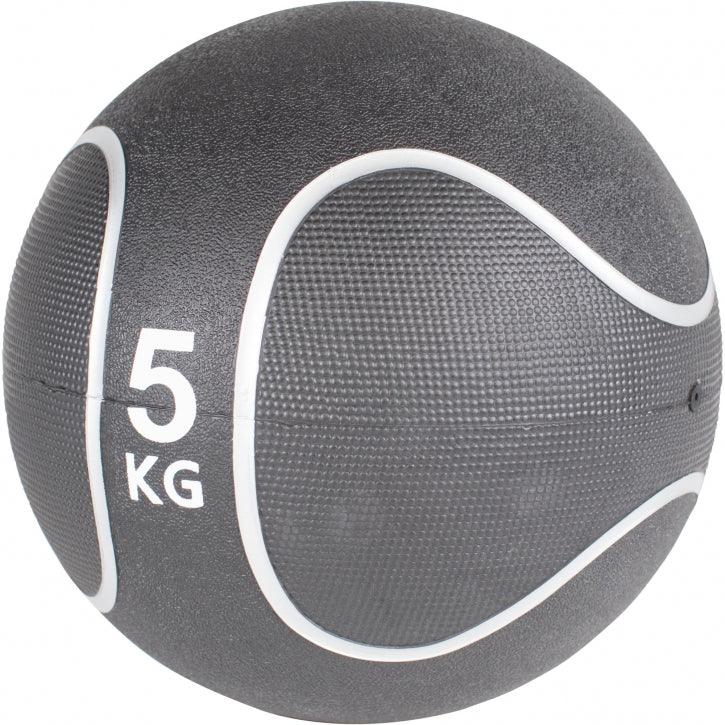 Medizinball Schwarz/Silber 1-10 KG - Gorilla Sports Schweiz