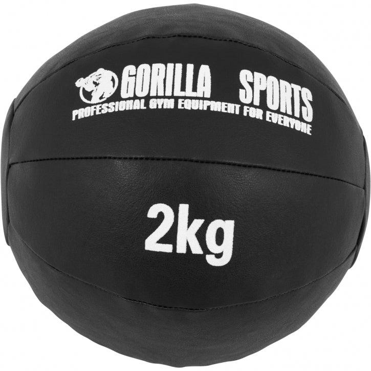 Kunstleder Medizinball 1-10 KG - Gorilla Sports - Gorilla Sports Schweiz