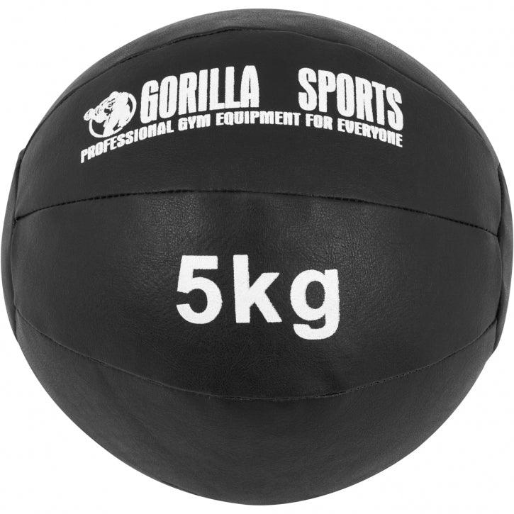 Kunstleder Medizinball 1-10 KG - Gorilla Sports - Gorilla Sports Schweiz