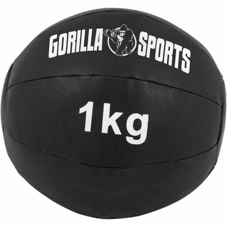 Kunstleder Medizinball 1-10 KG - Gorilla Sports - Gorilla Sports Schweiz