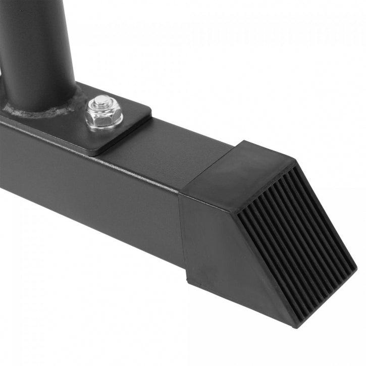 Push Up Parallettes Schwarz/Blau/Rot - Gorilla Sports Schweiz