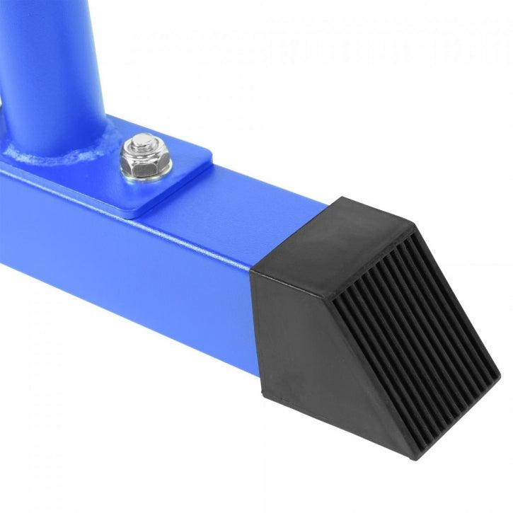 Push Up Parallettes Schwarz/Blau/Rot - Gorilla Sports Schweiz