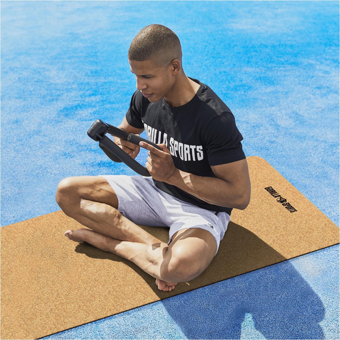 Yoga Mat Cork - Gorilla Sports Schweiz