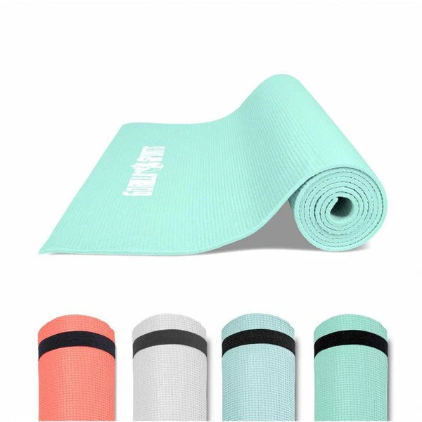 Tapis de yoga en PVC de différentes couleurs