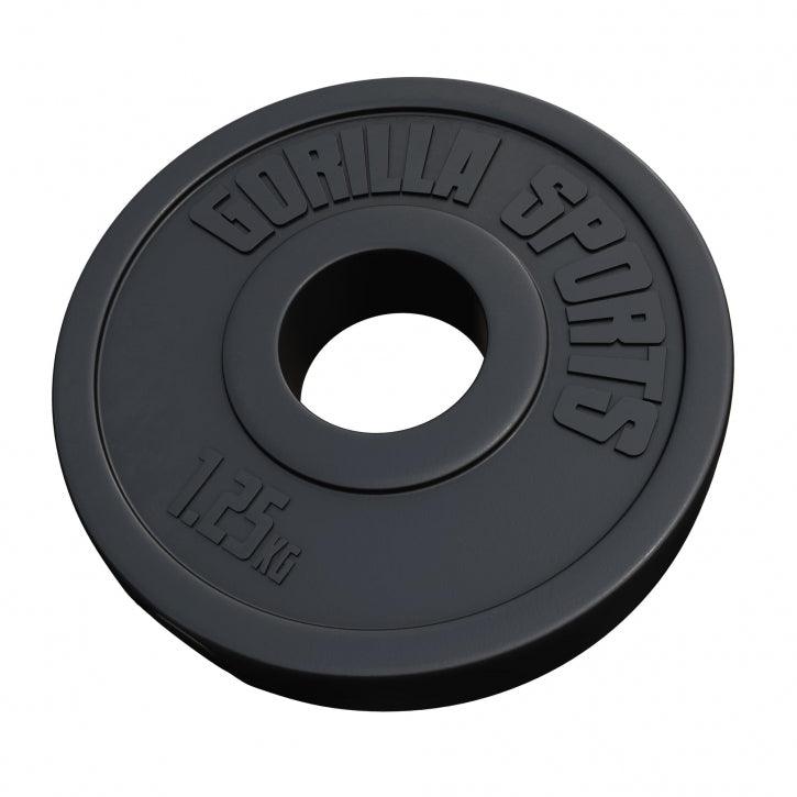 Hantelscheibe Olympia 50/51mm Kunststoff 1.25KG - 15KG - Gorilla Sports Schweiz