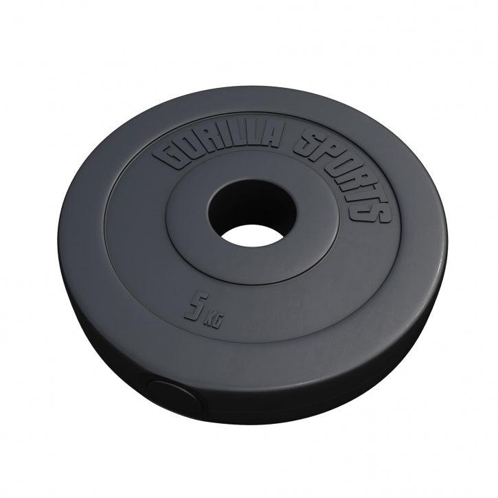 Hantelscheibe Olympia 50/51mm Kunststoff 1.25KG - 15KG - Gorilla Sports Schweiz