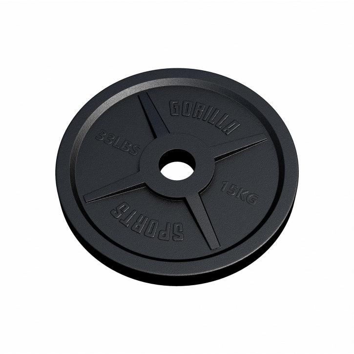 Hantelscheibe Olympia Gusseisen 50/51 mm - Gorilla Sports Schweiz