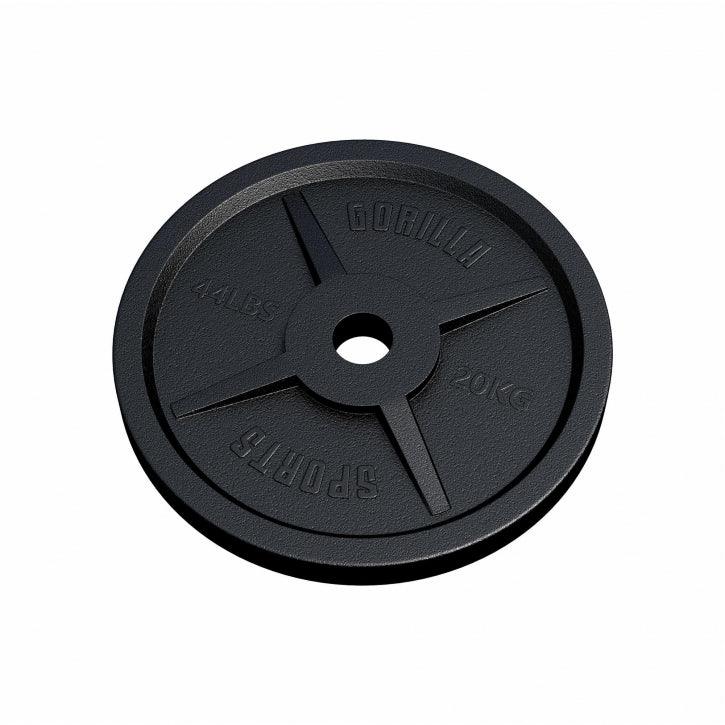Hantelscheibe Olympia Gusseisen 50/51 mm - Gorilla Sports Schweiz