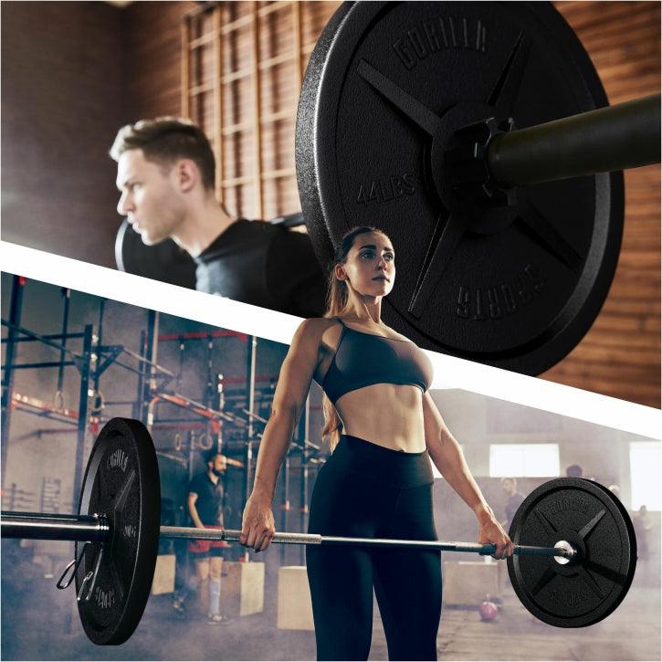 Hantelscheibe Olympia Gusseisen 50/51 mm - Gorilla Sports Schweiz