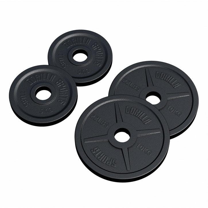 Hantelscheibe Olympia Gusseisen 50/51 mm - Gorilla Sports Schweiz
