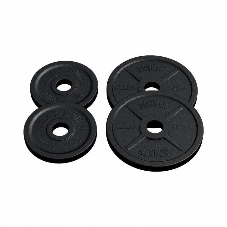 Hantelscheibe Olympia Gusseisen 50/51 mm - Gorilla Sports Schweiz