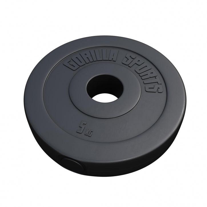 Hantelscheibe Olympia 50/51mm Kunststoff 1.25KG - 15KG - Gorilla Sports Schweiz