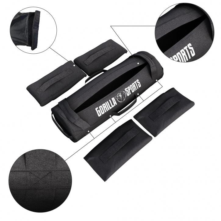 Verstellbarer Fitness Sandsack 20 - 30 kg - Gorilla Sports Schweiz
