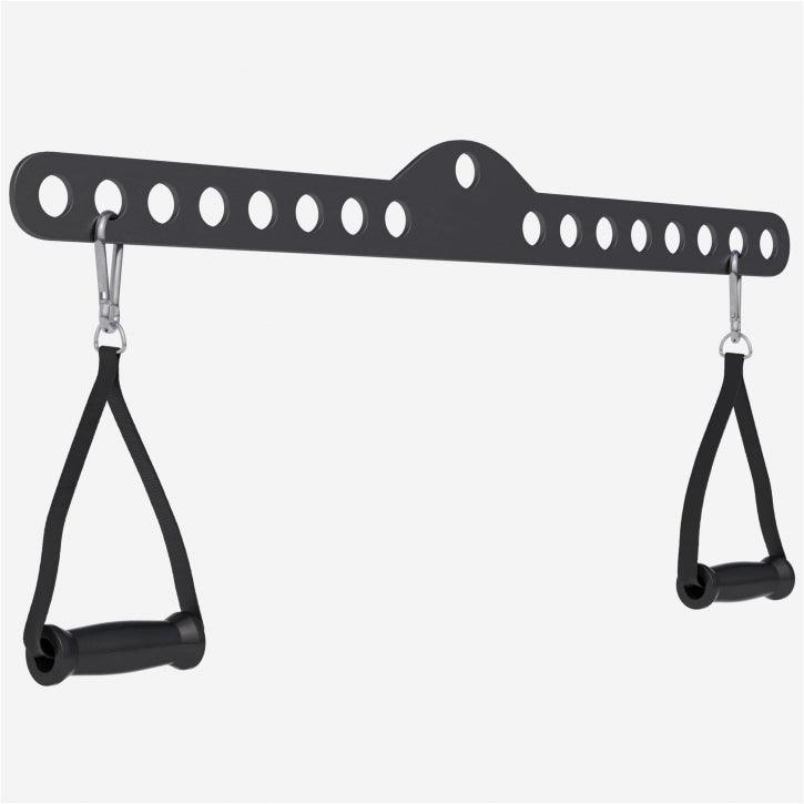 Multihook Bar mit 2 Einzelhandgriffen in verschiedenen Längen - Gorilla Sports Schweiz