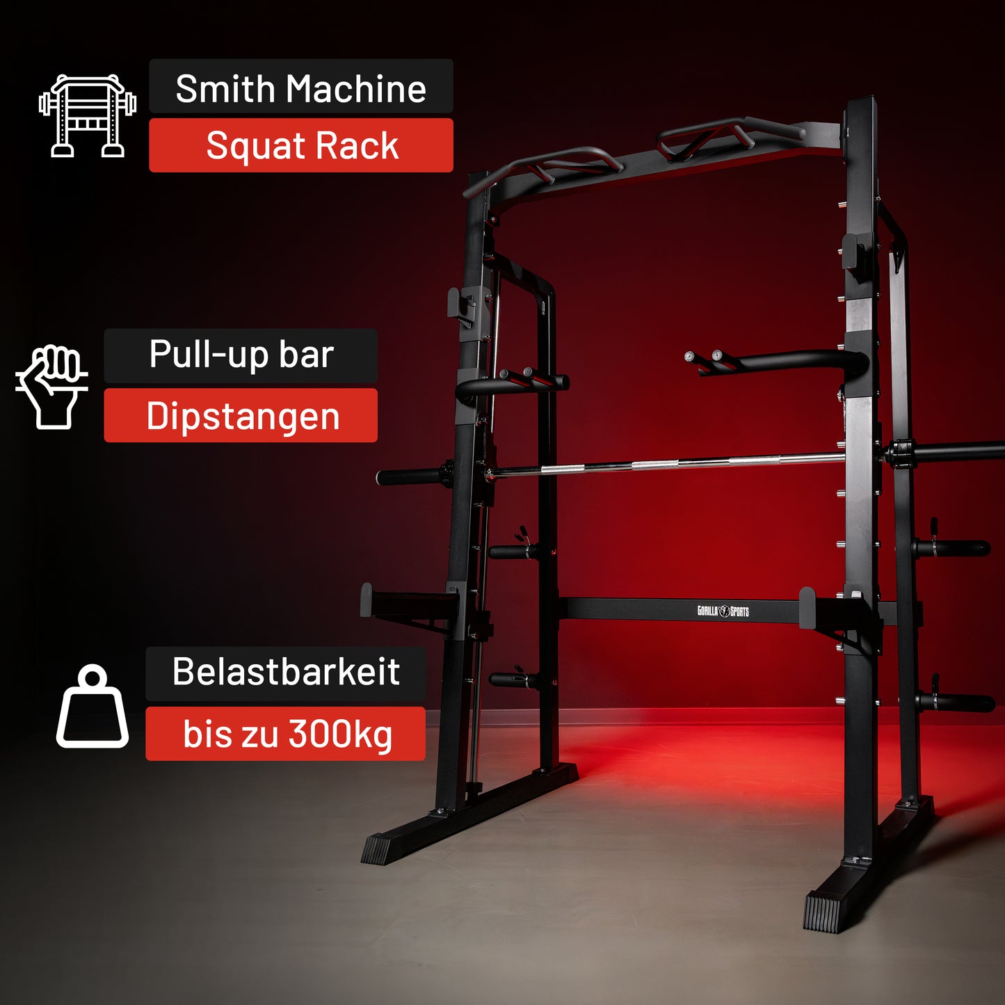 Half Rack Smith Machine