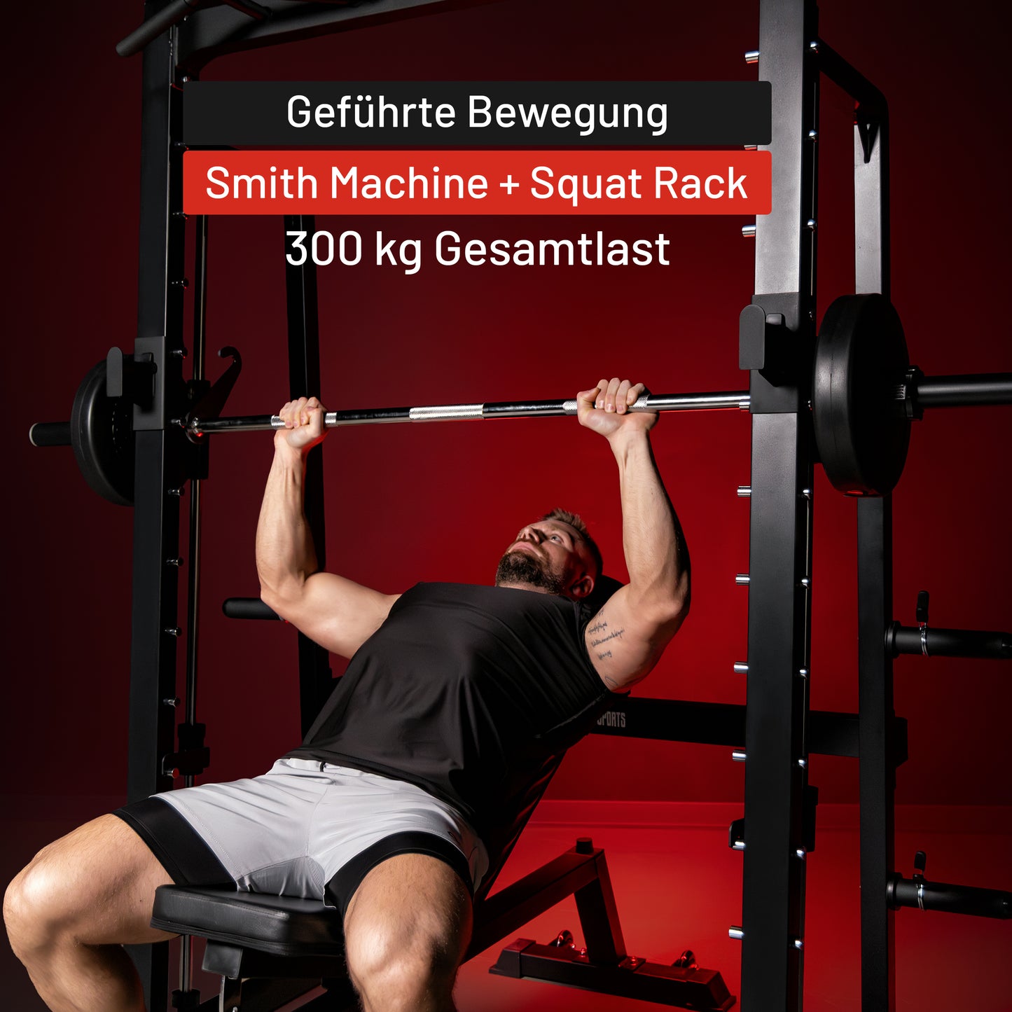 Half Rack Smith Machine