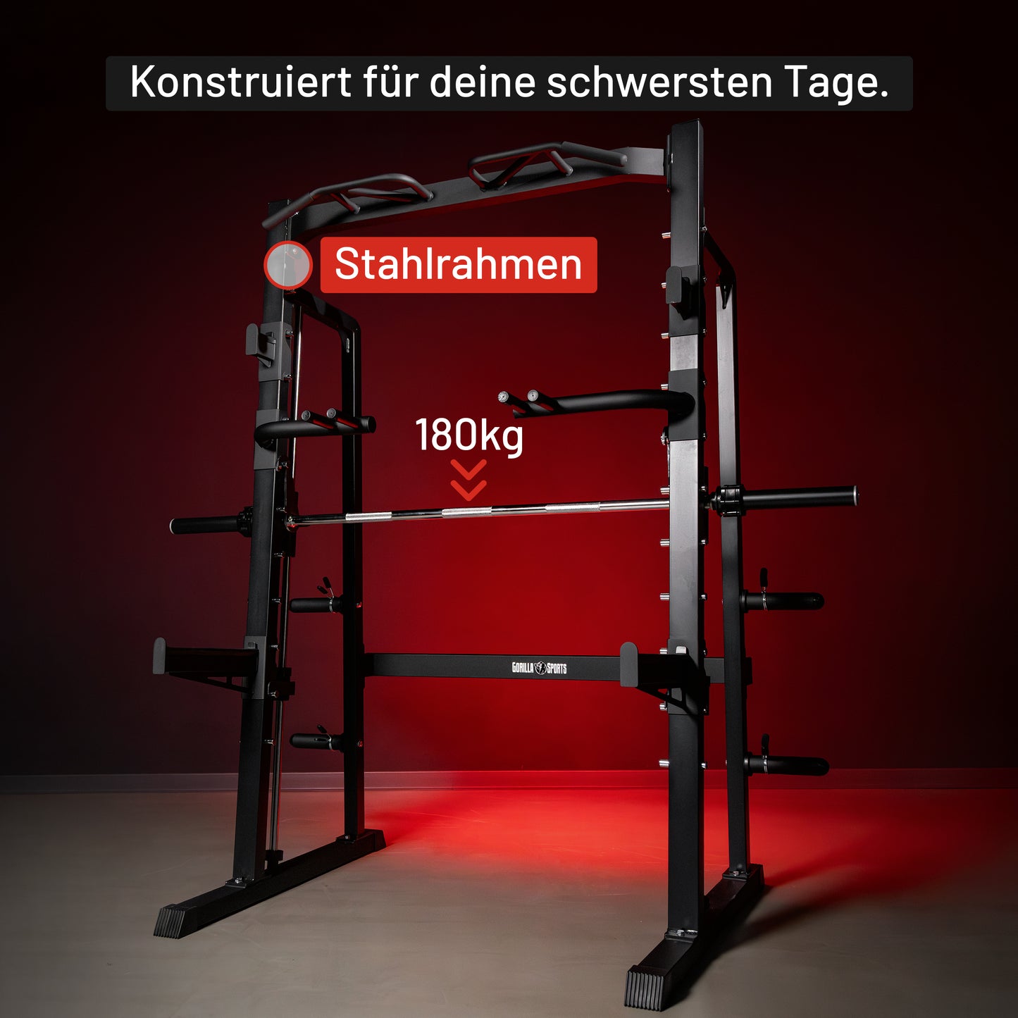 Half Rack Smith Machine