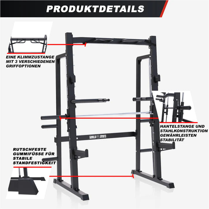 Half Rack Smith Machine