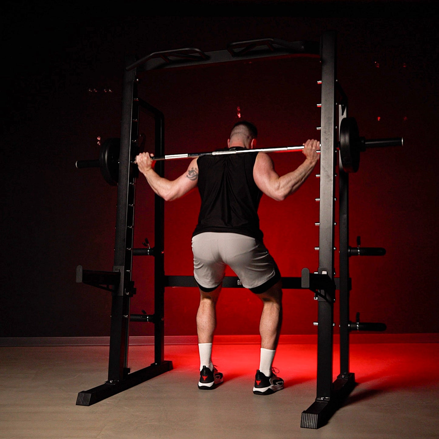 Half Rack Smith Machine
