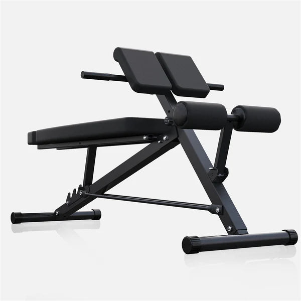 Hantelbank mit Hyperextension - Verstellbar