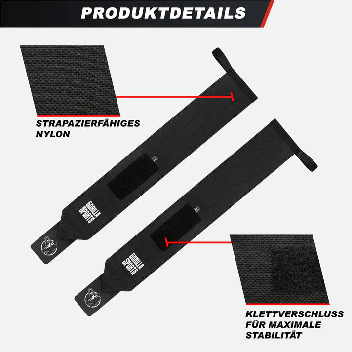Handgelenk Bandage 2er Set 45 cm