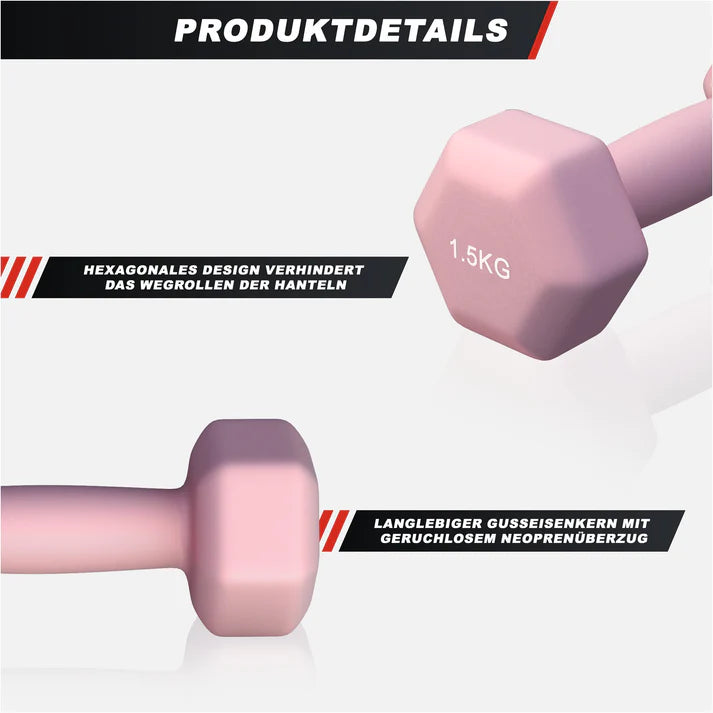 Hantelset Neopren