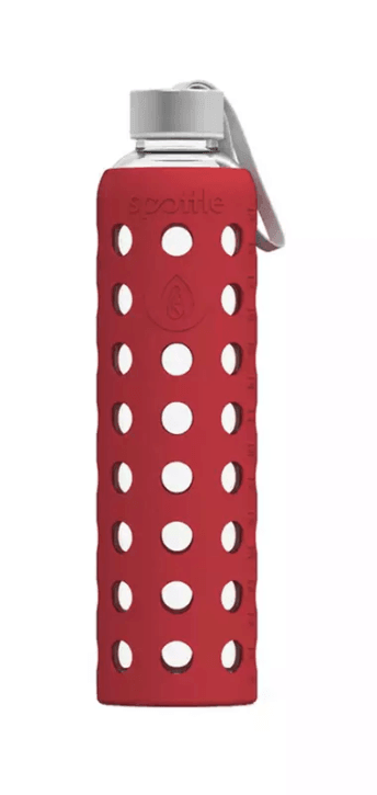 SPOTTLE Glasflasche mit Silikonhülle 750ml - Gorilla Sports Schweiz