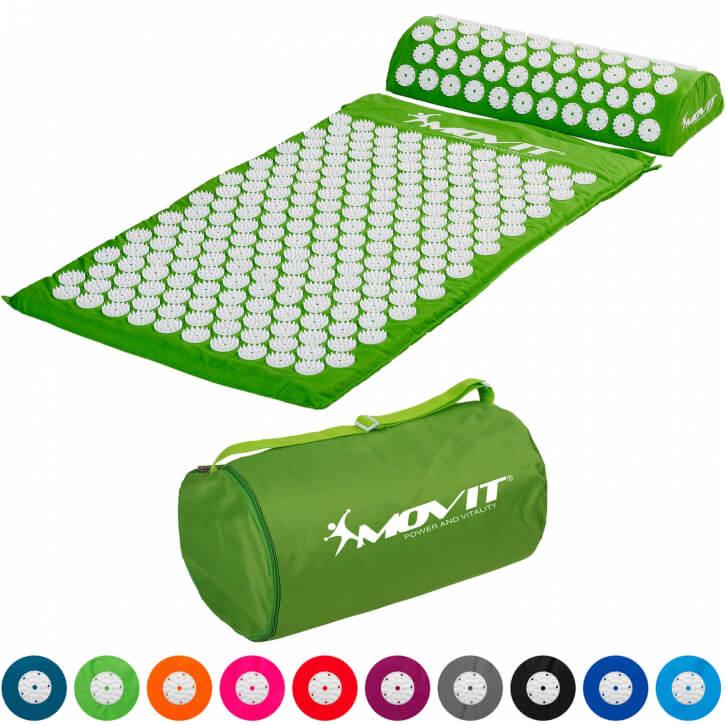 Akupressurmatte mit Kissen 75x44 cm - Gorilla Sports Schweiz