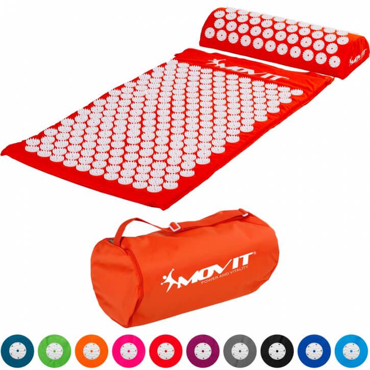 Akupressurmatte mit Kissen 75x44 cm - Gorilla Sports Schweiz