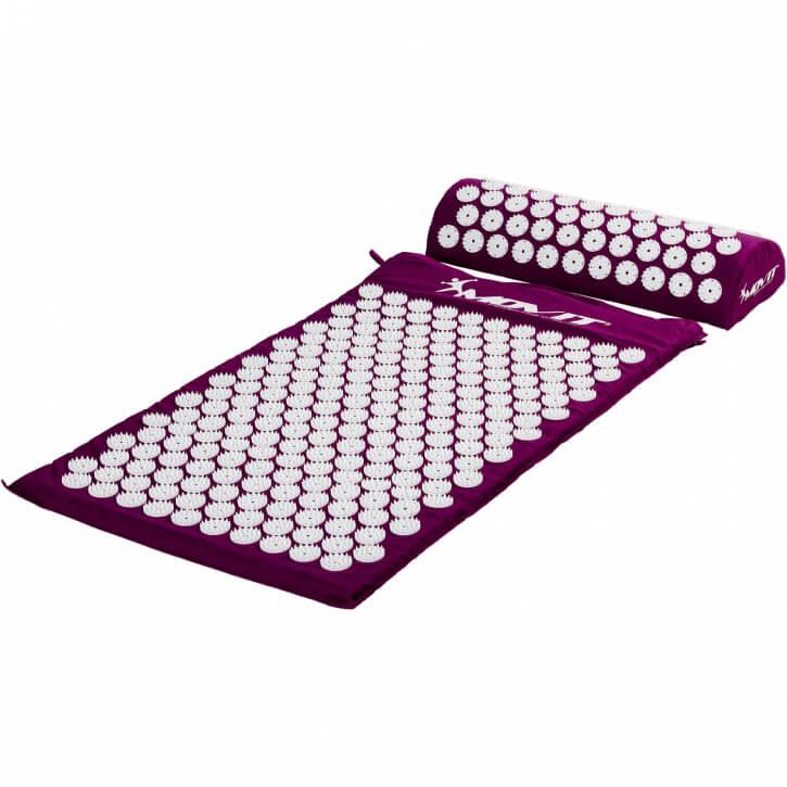 Akupressurmatte mit Kissen 75x44 cm - Gorilla Sports Schweiz